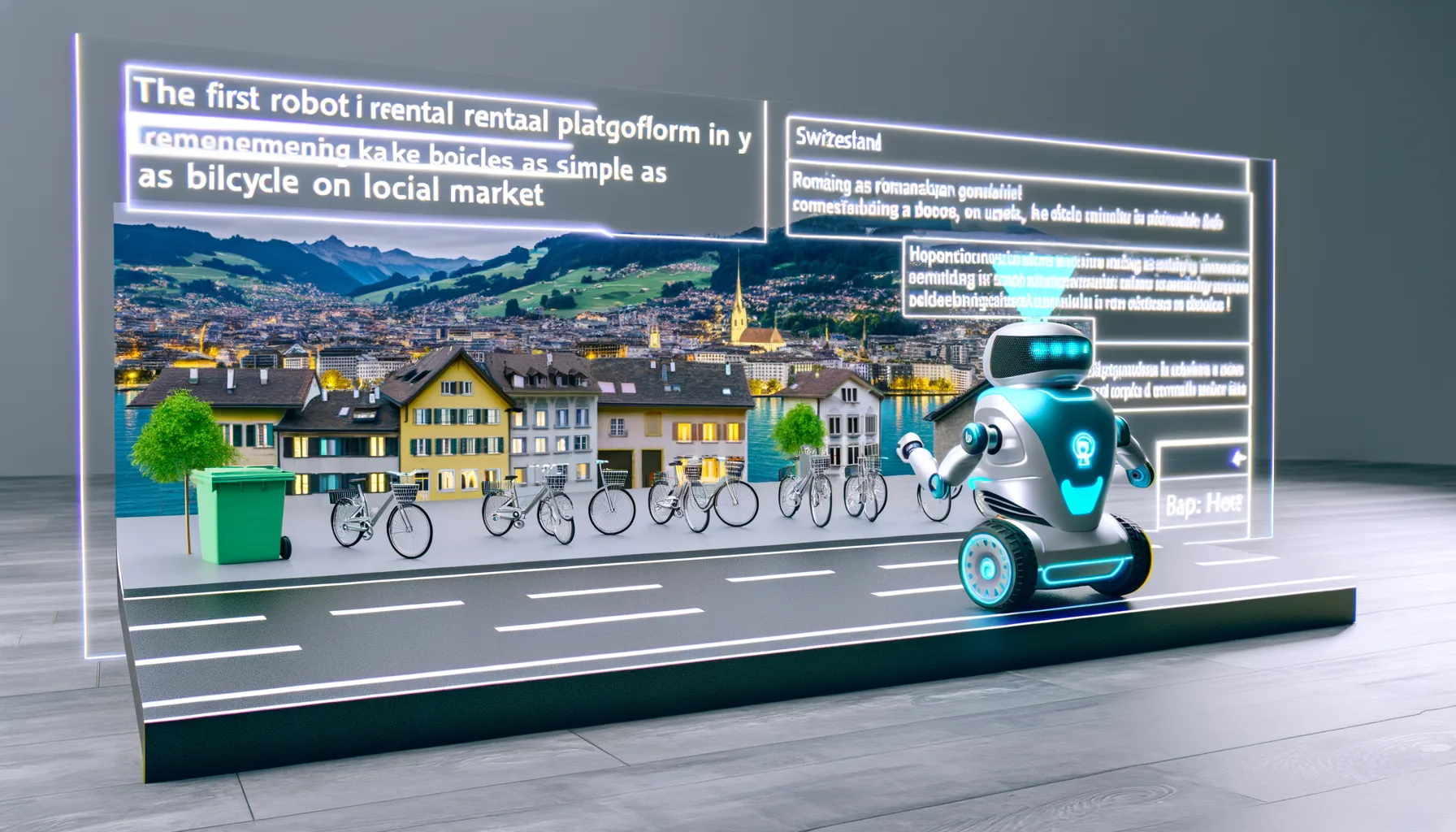 Lansarea primei platforme de închiriere a roboților în Elveția de către un român: Obiectivul de a face utilizarea roboților la fel de simplă ca a bicicletelor pe piața locală