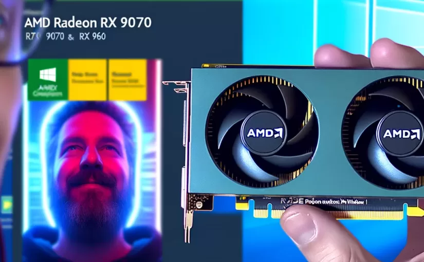 Acceleratoarele grafice AMD Radeon RX 9070 și RX 9060 compatibile exclusiv cu Windows 11
