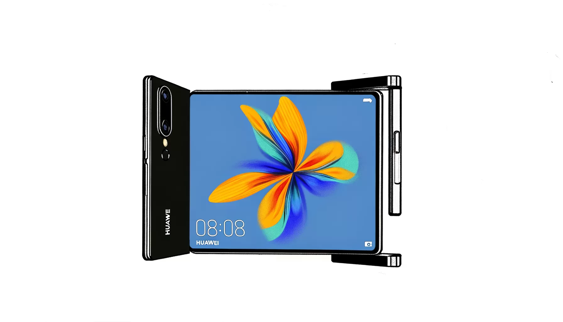 Huawei a dezvăluit Pura X, un telefon pliabil tip flip cu ecran de tabletă compactă