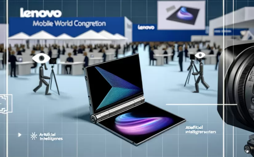 Inovațiile Lenovo la MWC 2025: laptop pliabil, acceleratoare AI și accesorii de productivitate
